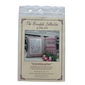 Rivendale Collection Granddaughter Embroidery Pillow Design Instructions Giblin